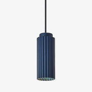 Modern LED Suspension Light with Colorful Tube Shade Kinna Blue Norenza