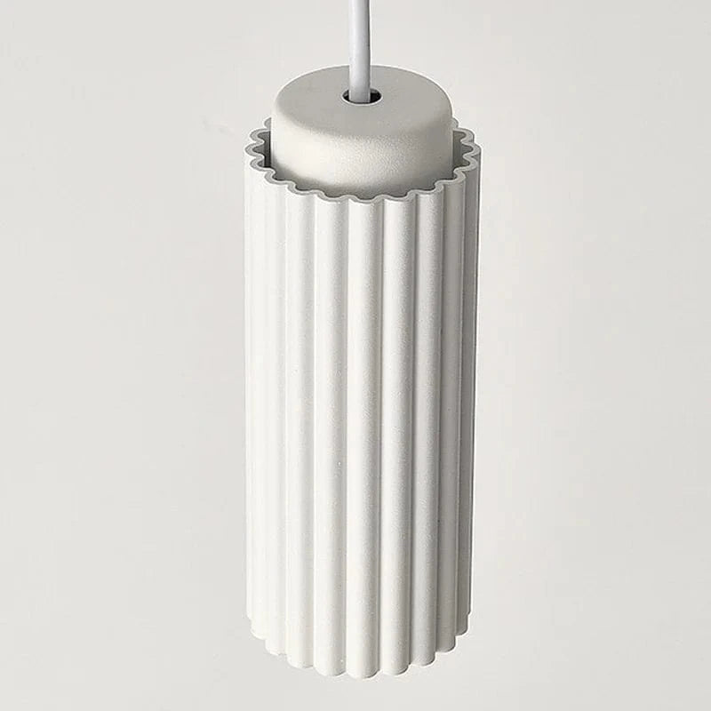 Modern LED Suspension Light with Colorful Tube Shade Kinna Norenza