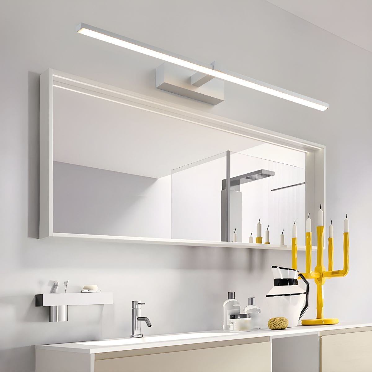 Modern LED Wall Sconce for Bathroom and Mirror Norenza