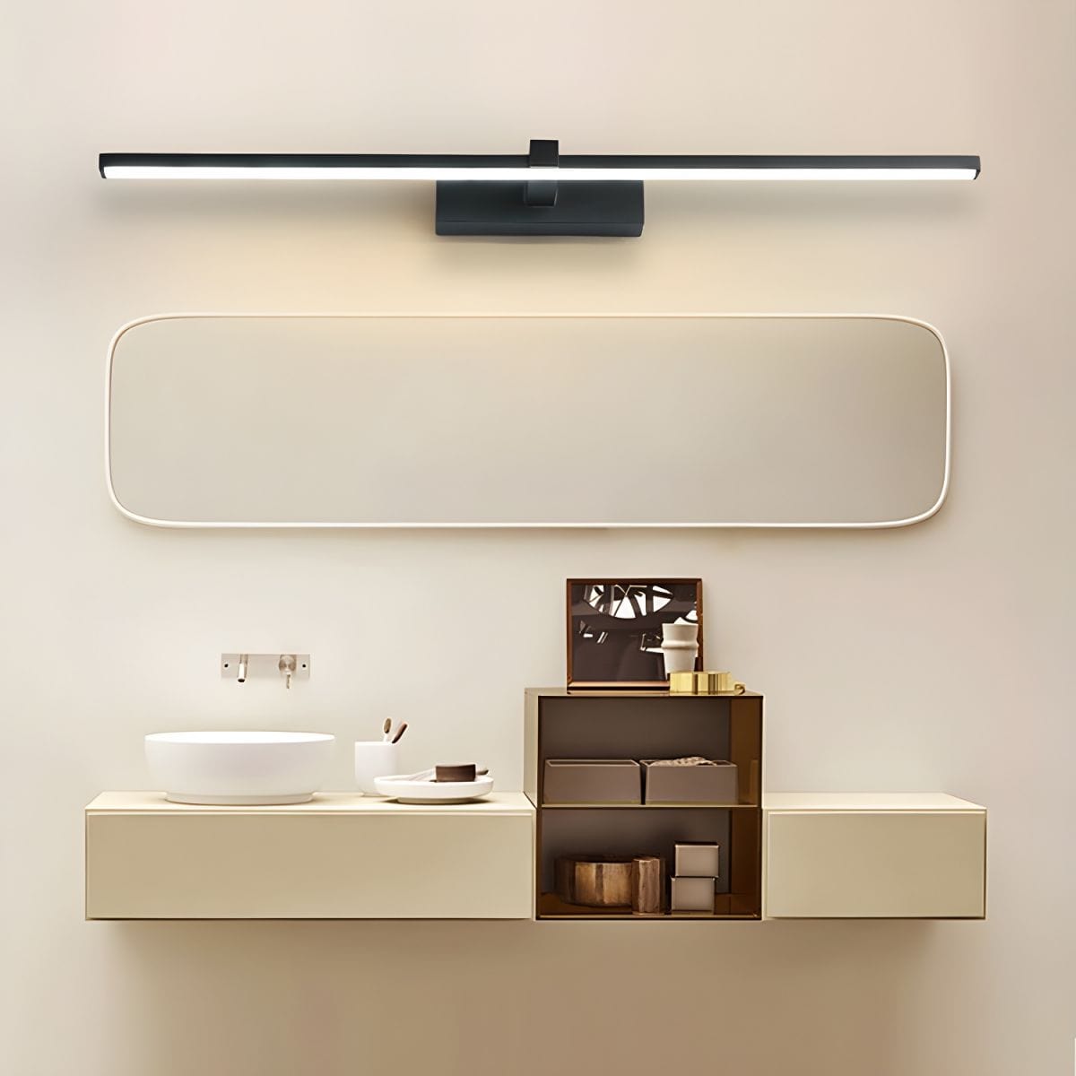 Modern LED Wall Sconce for Bathroom and Mirror Norenza