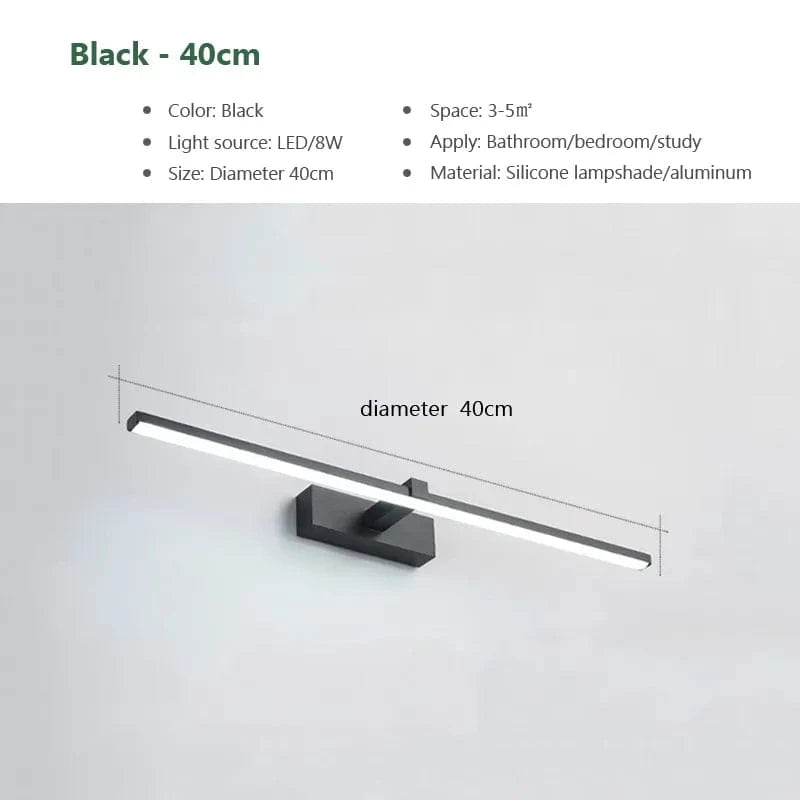 Modern LED Wall Sconce for Bathroom Norenza