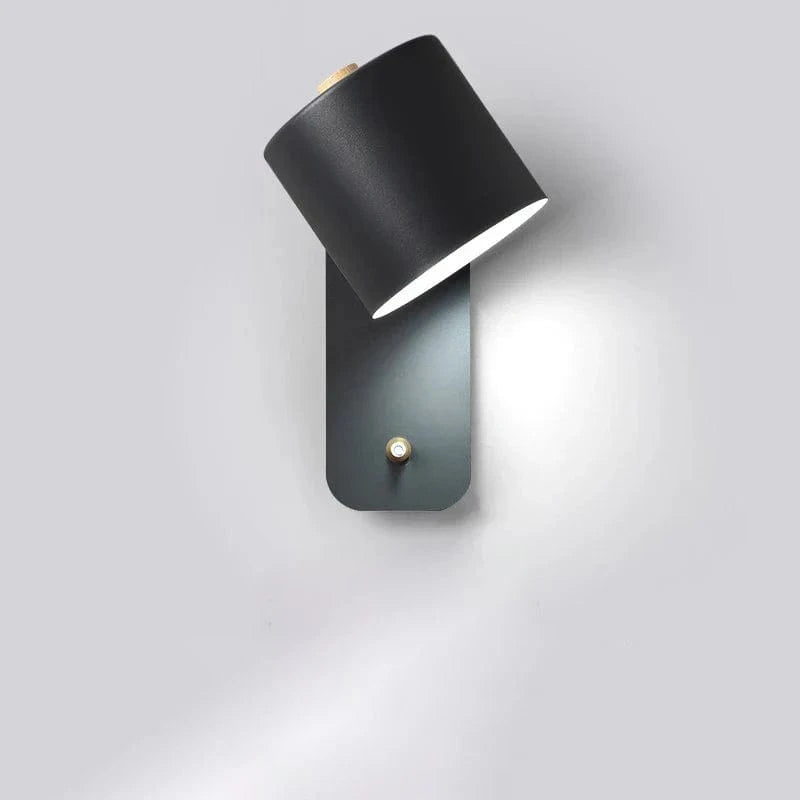 Modern LED Wall Sconce for Indoor Stair Lighting - Nordic Design Black / 1 light Norenza