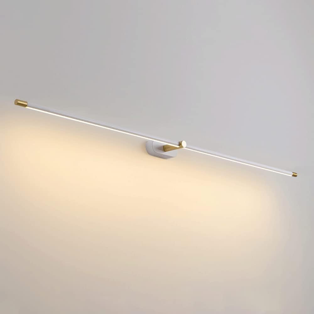 Modern LED Wall Sconce for Large Mirror Aleena White / 27" (68 cm) Norenza