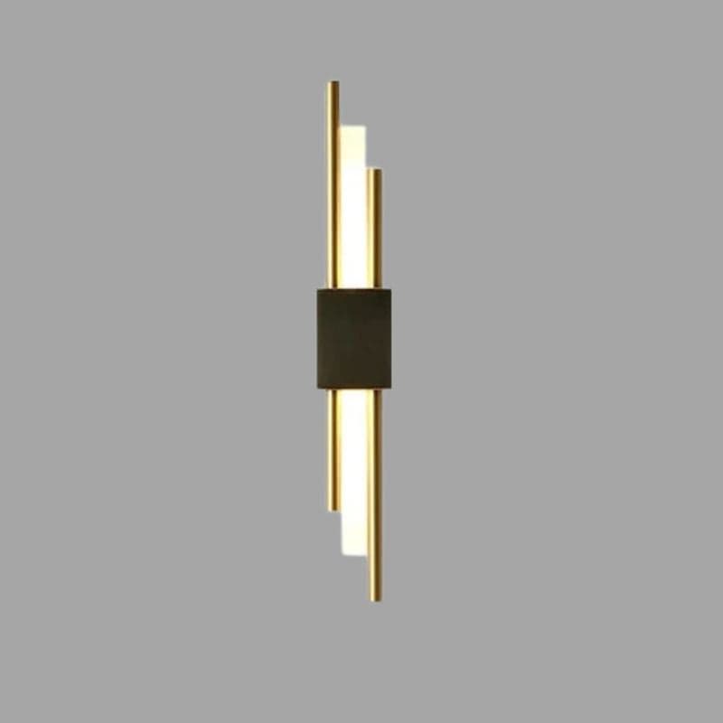 Modern LED Wall Sconce - Long Strip Design Black / Left Norenza