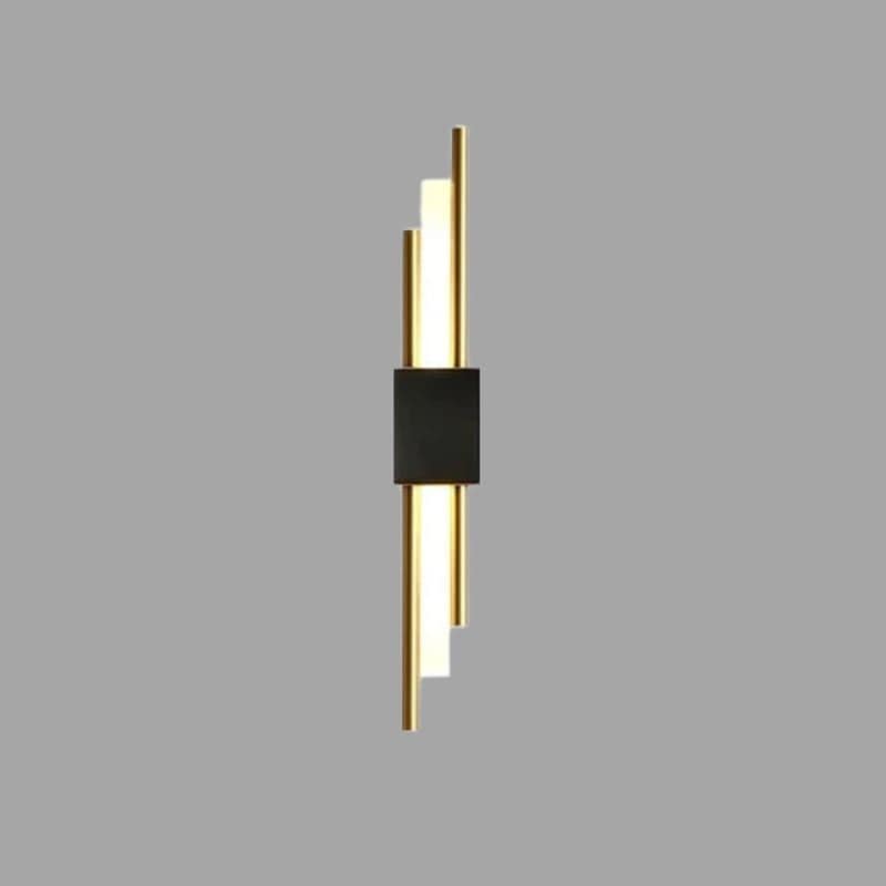 Modern LED Wall Sconce - Long Strip Design Black / Right Norenza
