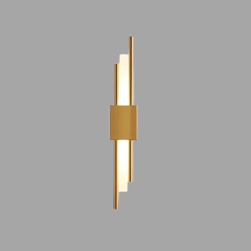 Modern LED Wall Sconce - Long Strip Design Gold / Right Norenza