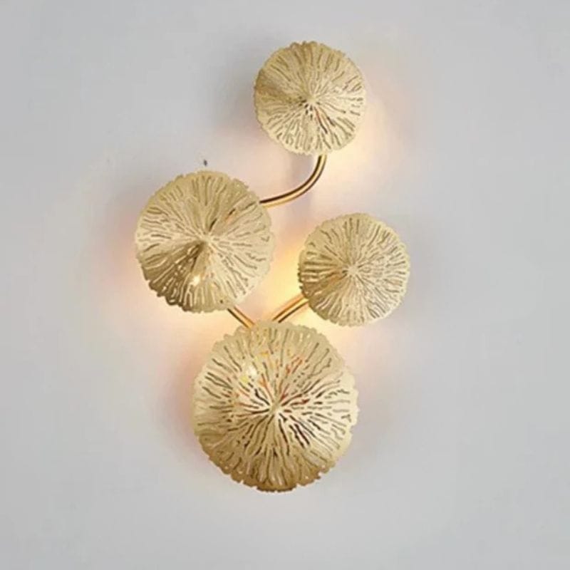 Modern Lotus Leaf Wall Sconce 4 lights Norenza