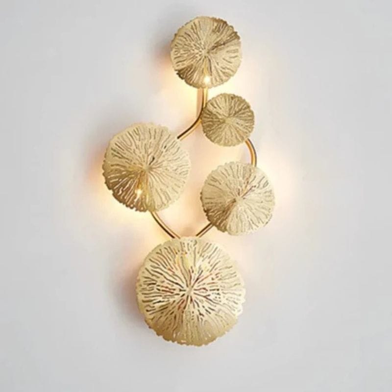 Modern Lotus Leaf Wall Sconce 5 lights Norenza