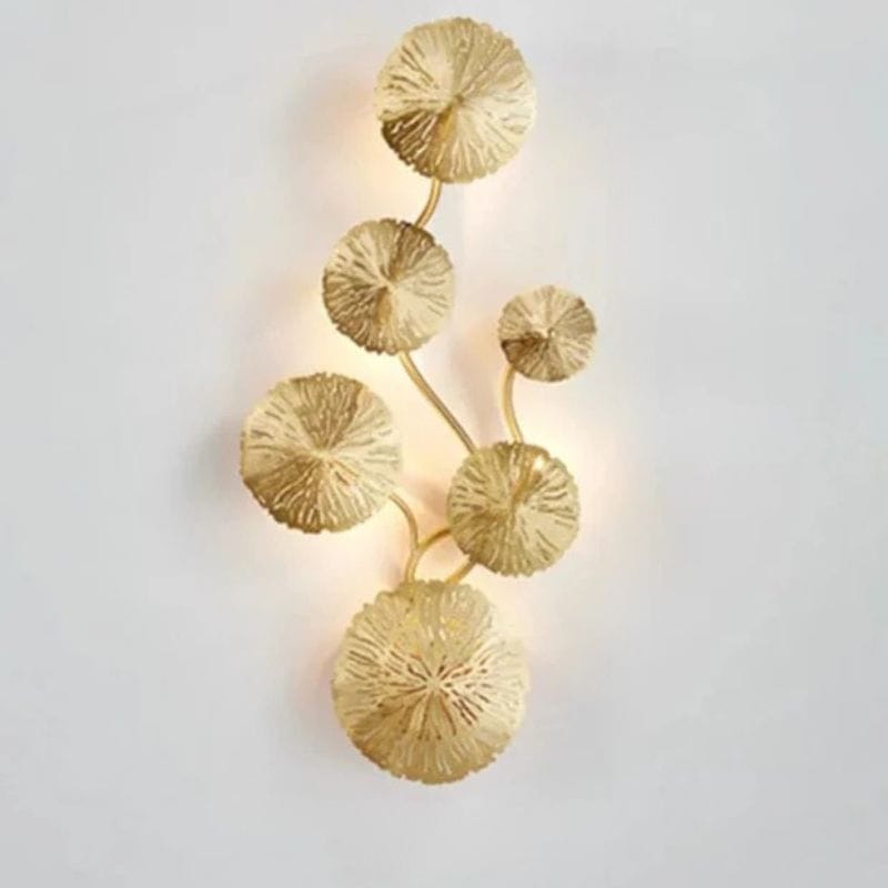 Modern Lotus Leaf Wall Sconce 6 lights Norenza