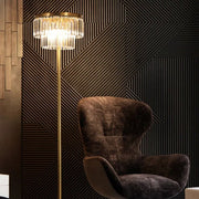 Modern Luxury Copper Crystal Desk Lamp Floor lamp Norenza