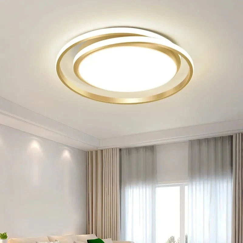 Modern Luxury LED Ceiling Light for Elegant Interior Design gold Norenza