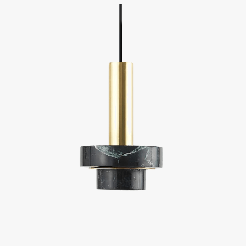 Modern Luxury Marble Pendant Light for Restaurant & Café Décor Black Norenza