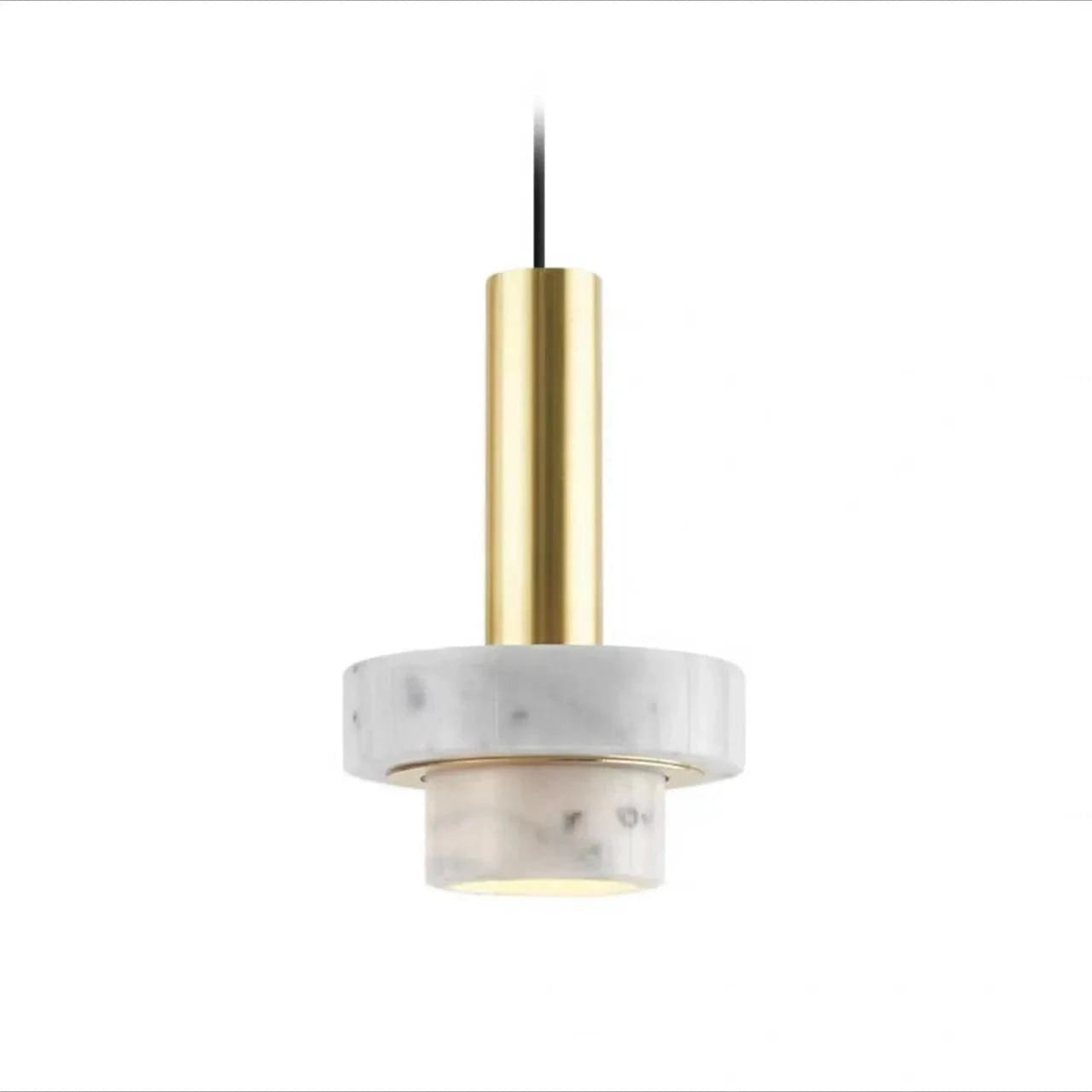 Modern Luxury Marble Pendant Light for Restaurant & Café Décor White Norenza