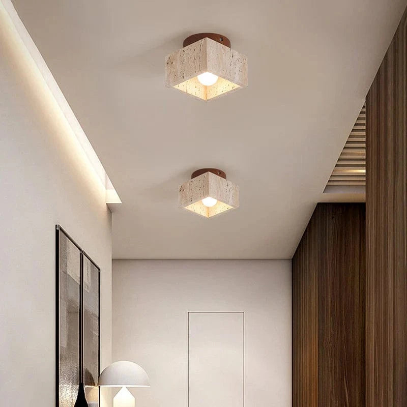 Modern Marble LED Ceiling Light for Entrance Decor Norenza