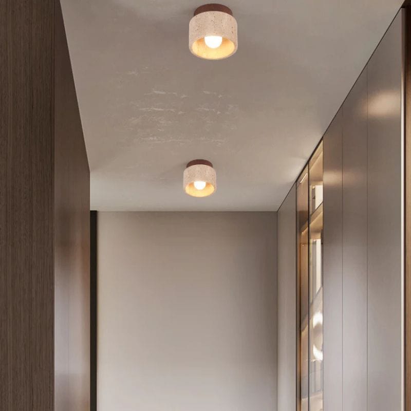 Modern Marble LED Ceiling Light for Entrance Decor Norenza