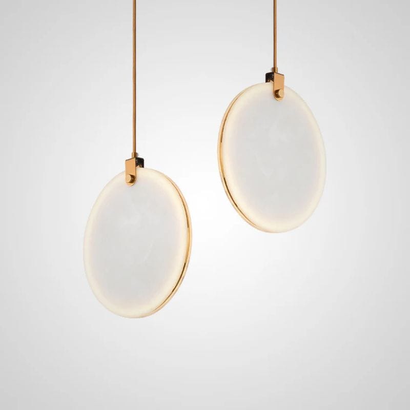 Modern Marble Pendant Light for Round Decor Norenza