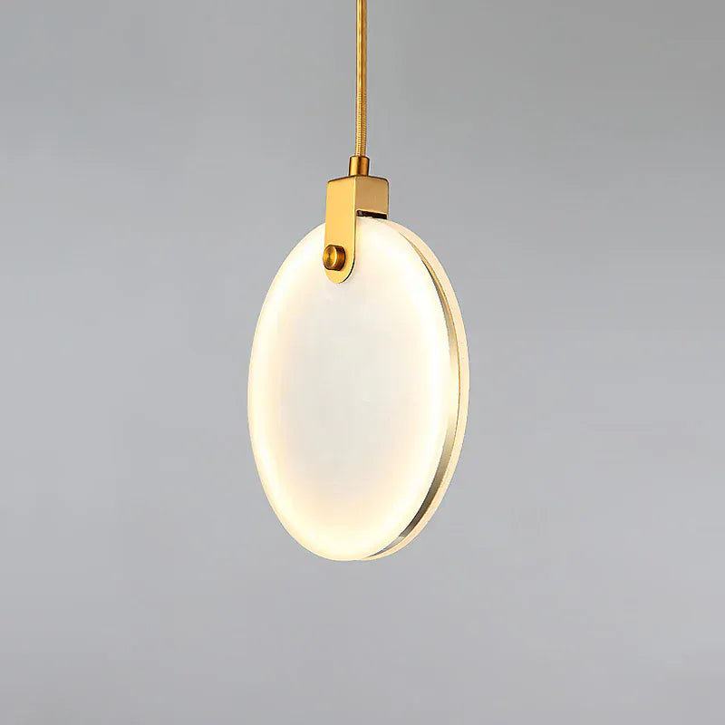 Modern Marble Pendant Light for Round Decor Norenza