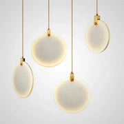 Modern Marble Pendant Light for Round Decor Norenza