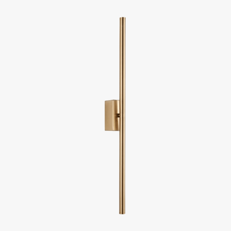 Modern Metal Tube Wall Sconce Gold / 15.75 in (40 cm) Norenza