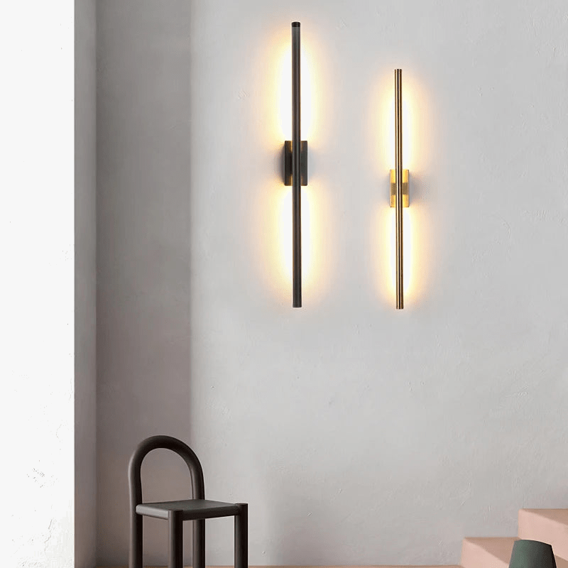 Modern Metal Tube Wall Sconce Norenza