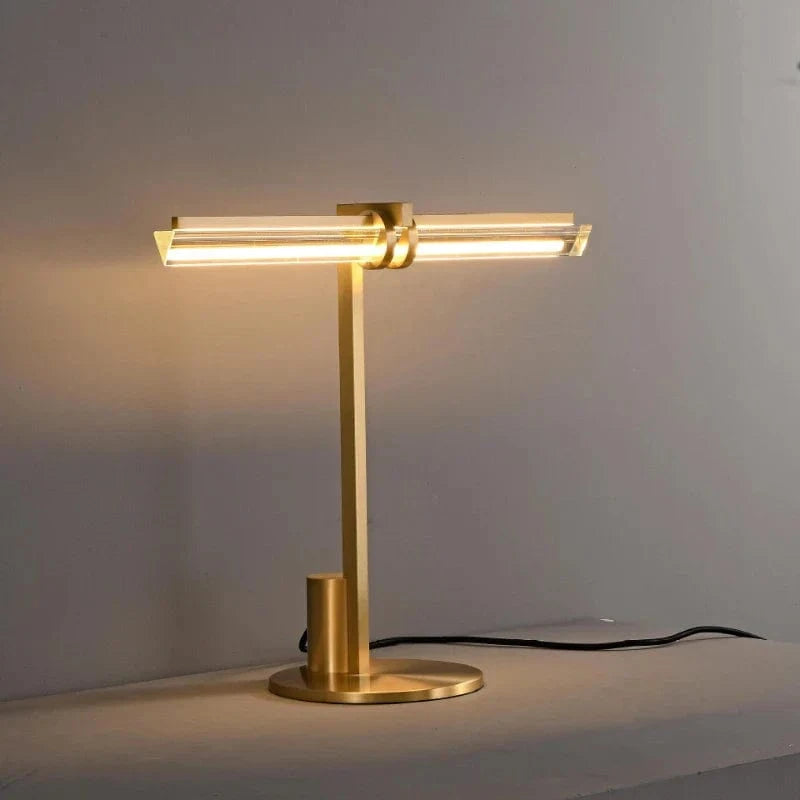 Modern Minimalist Crystal LED Desk Lamp for Reading & Work Norenza