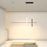 Modern Minimalist Dimmable Black LED Pendant Light for Dining Room Kitchen Bar Norenza