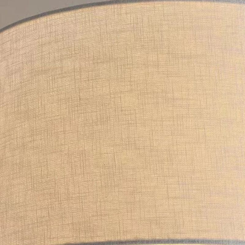 Modern Minimalist Floor Lamp with Retro Fabric Shade Norenza