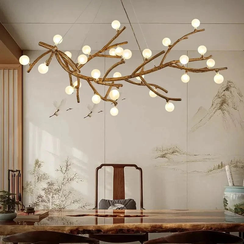 Modern Minimalist LED Chandelier for Living Room, Restaurant & Hotel Norenza