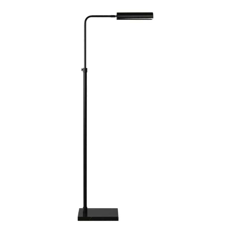 Modern Minimalist LED Floor Lamp for Reading and Decor Black Norenza