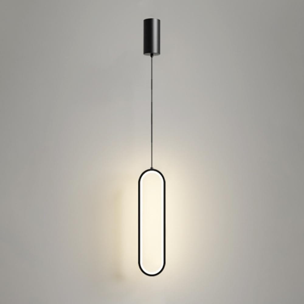 Modern Minimalist LED Pendant Light Chandelier for Bedroom, Restaurant, Living Room Black / 1 light Norenza