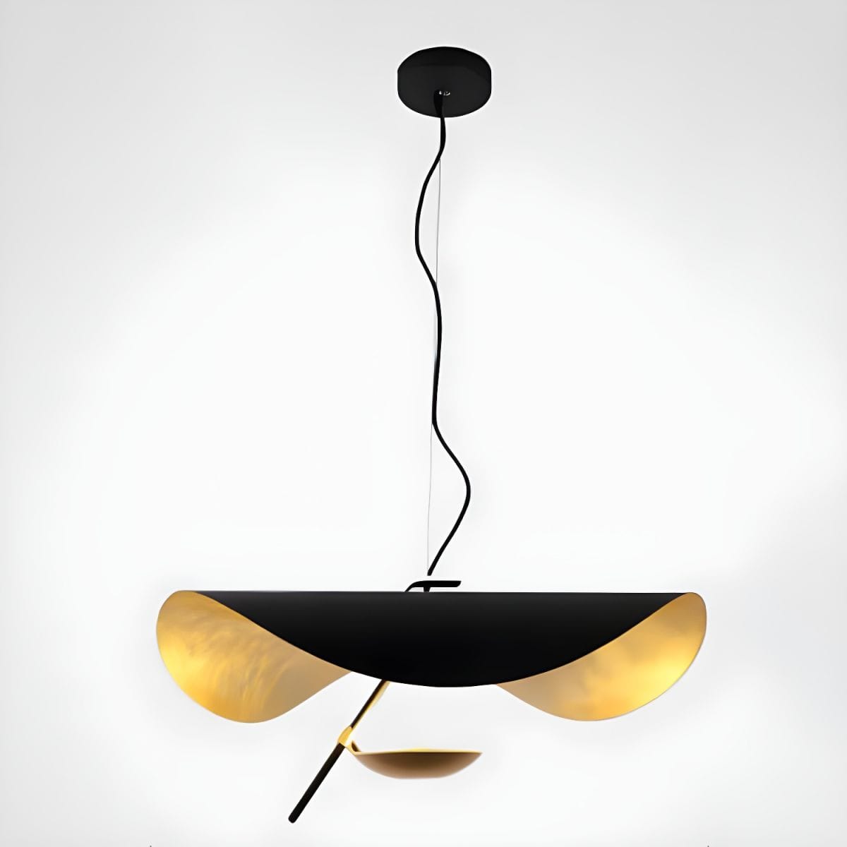Modern Minimalist LED Pendant Light for Art Décor Black / 16" Norenza