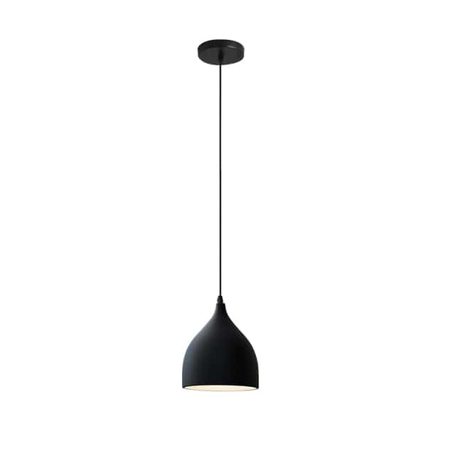 Modern Minimalist Metal LED Pendant Light Willo Black / 1 set Norenza