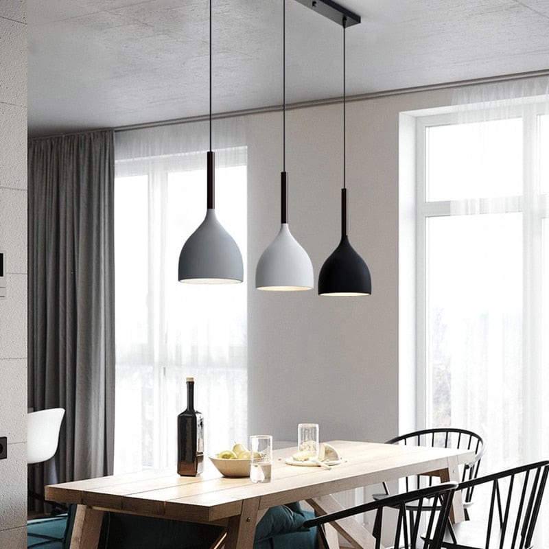 Modern Minimalist Metal LED Pendant Light Willo Norenza