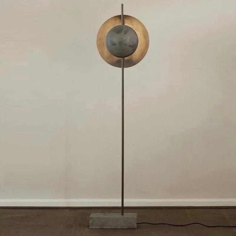 Modern Minimalist Natural Marble Floor Lamp for Elegant Interiors Norenza