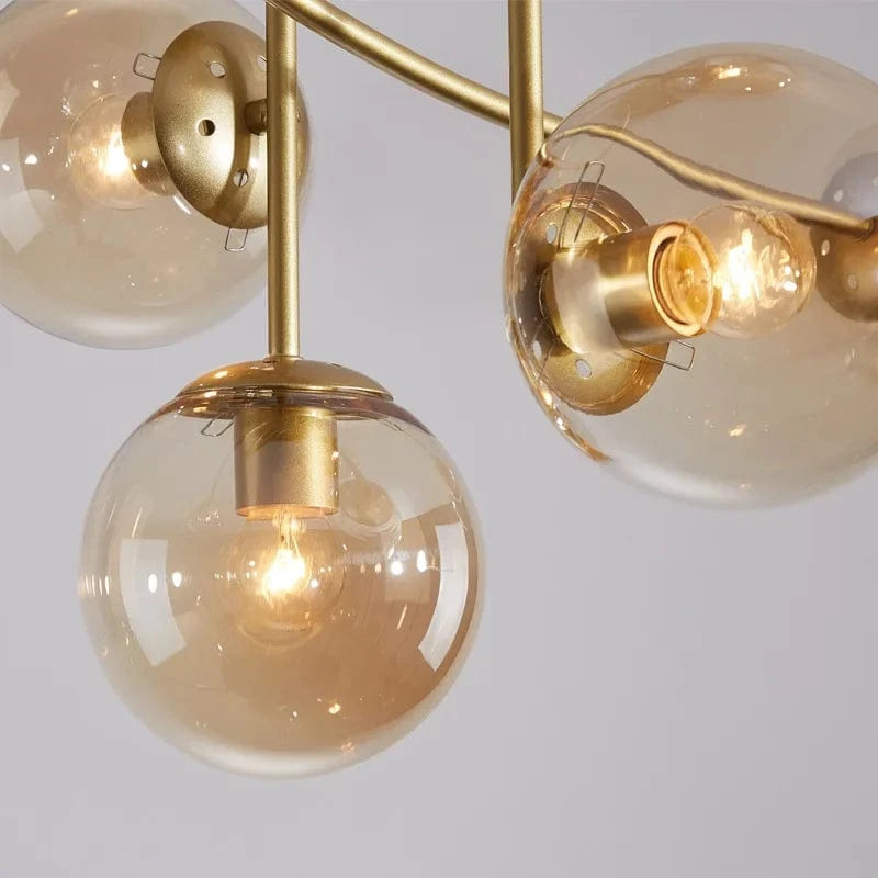 Modern Minimalist Nordic Gold LED Magic Bean Pendant Light Norenza