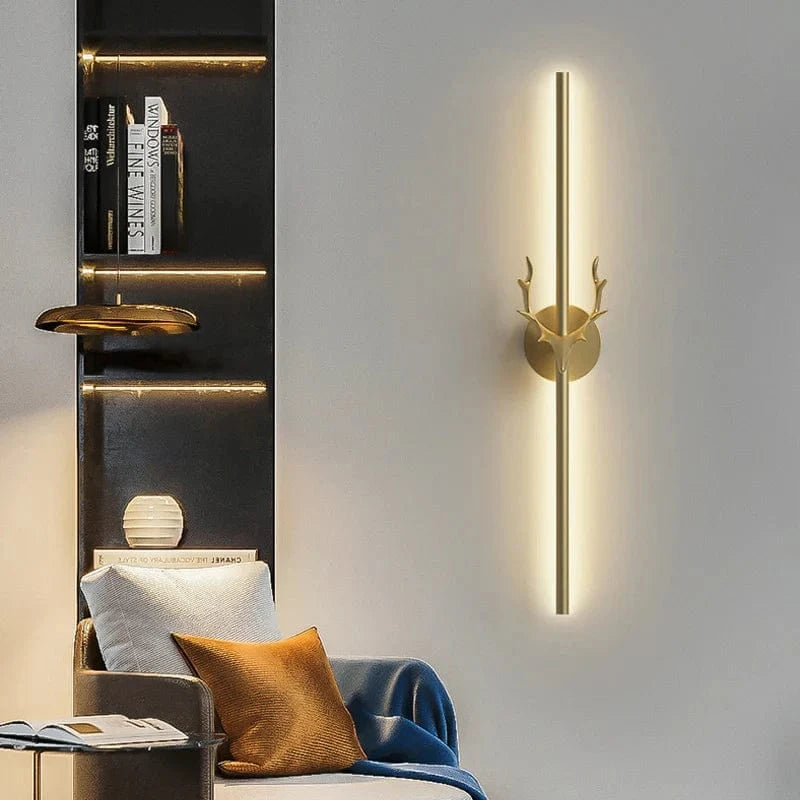 Modern Minimalist Nordic LED Wall Sconce Bedside Lamp Norenza