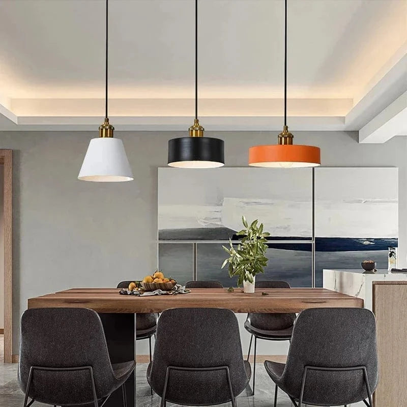 Modern Minimalist Retro Loft Pendant Light Fixture for Kitchen Dining Room Bedroom Restaurant Norenza