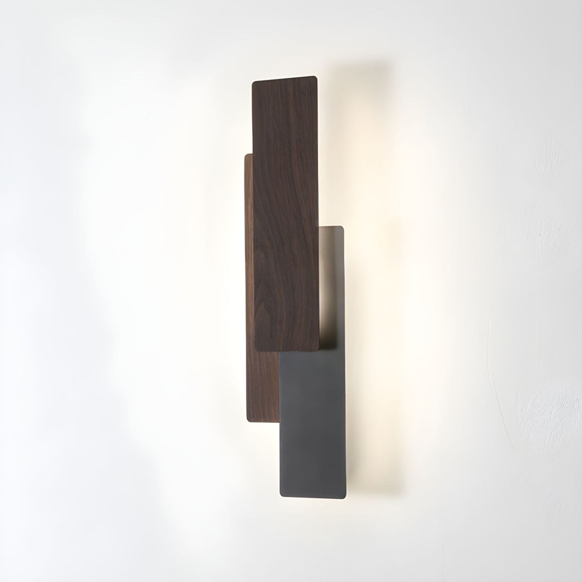 Modern Natural Wood Wall Sconce Walnut / 15" (38 cm) Norenza