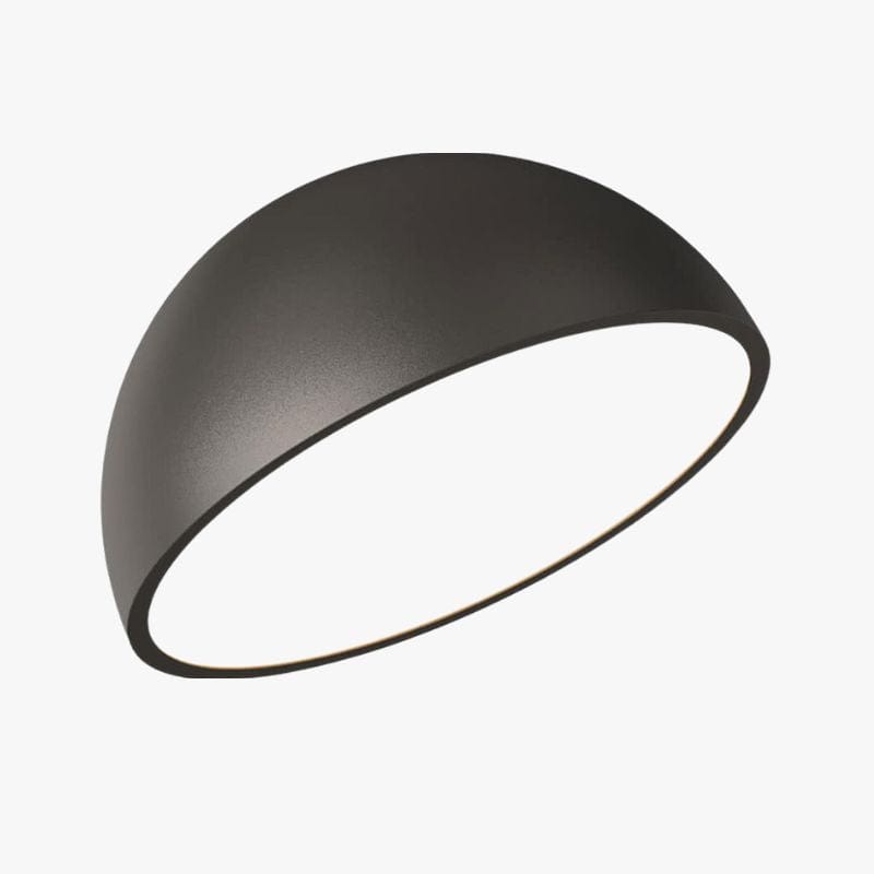 Modern Nordic Ceiling Light for Staircase Entryway Loft with Remote Control LED Black Norenza