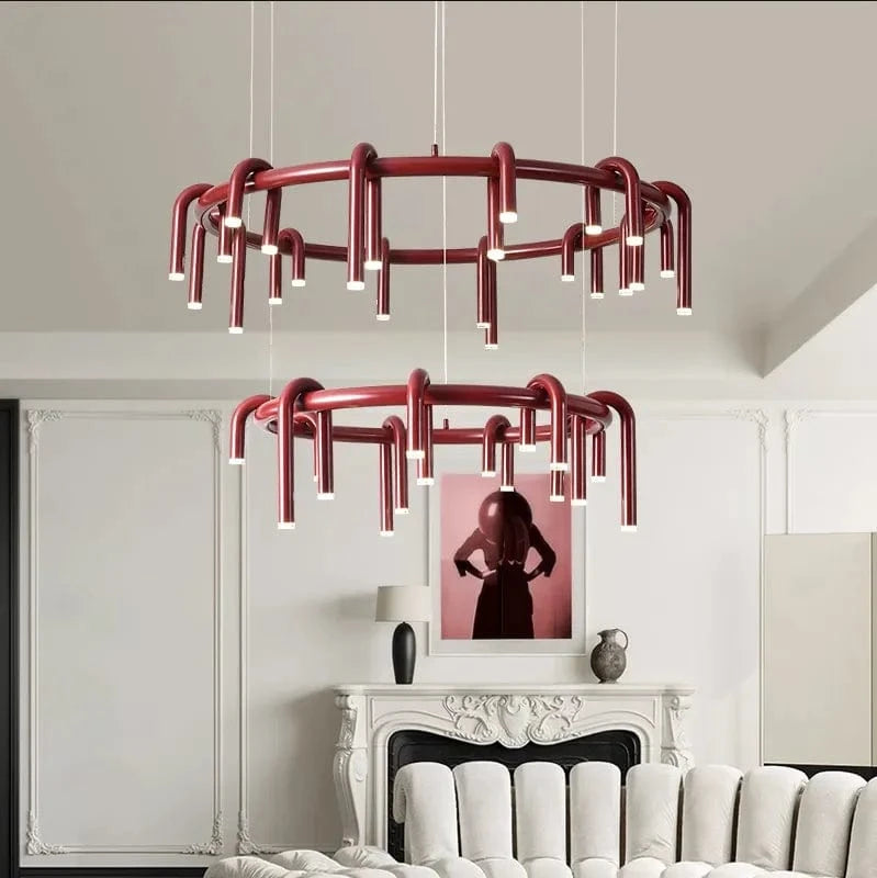 Modern Nordic Chandelier for Living Room and Restaurant Norenza