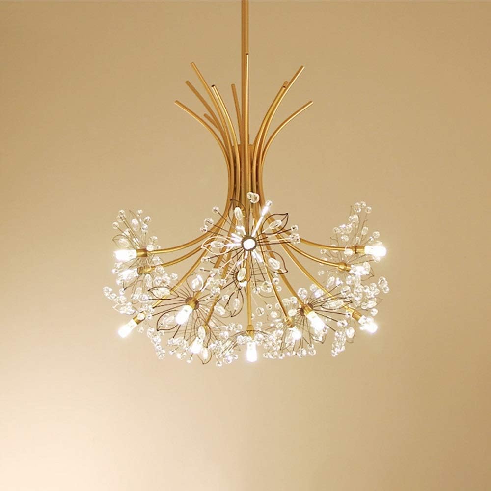Modern Nordic Dandelion Shaped Indoor Decorative Ceiling Light Gold Norenza