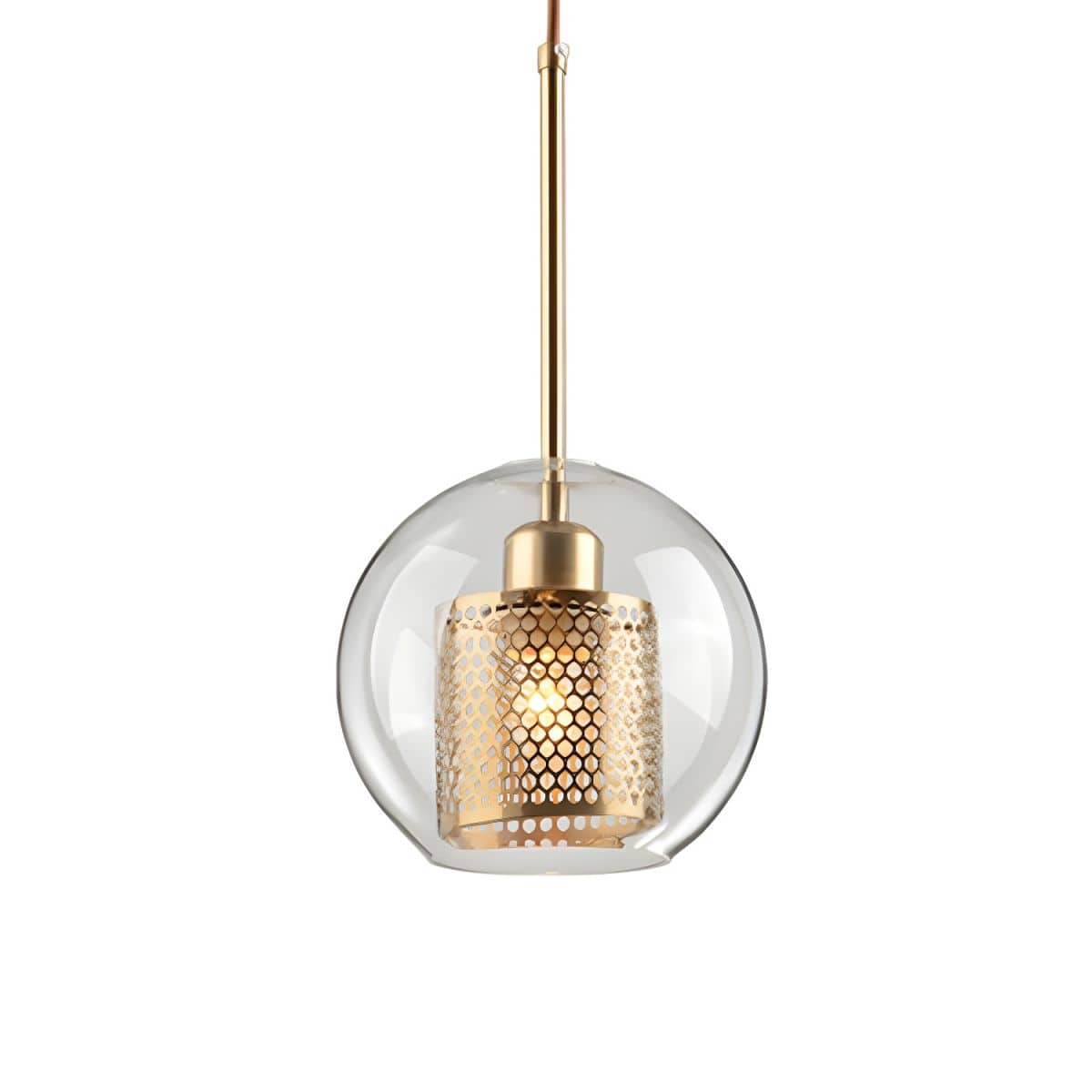 Modern Nordic Glass Decorative Pendant Light Clear / B Norenza