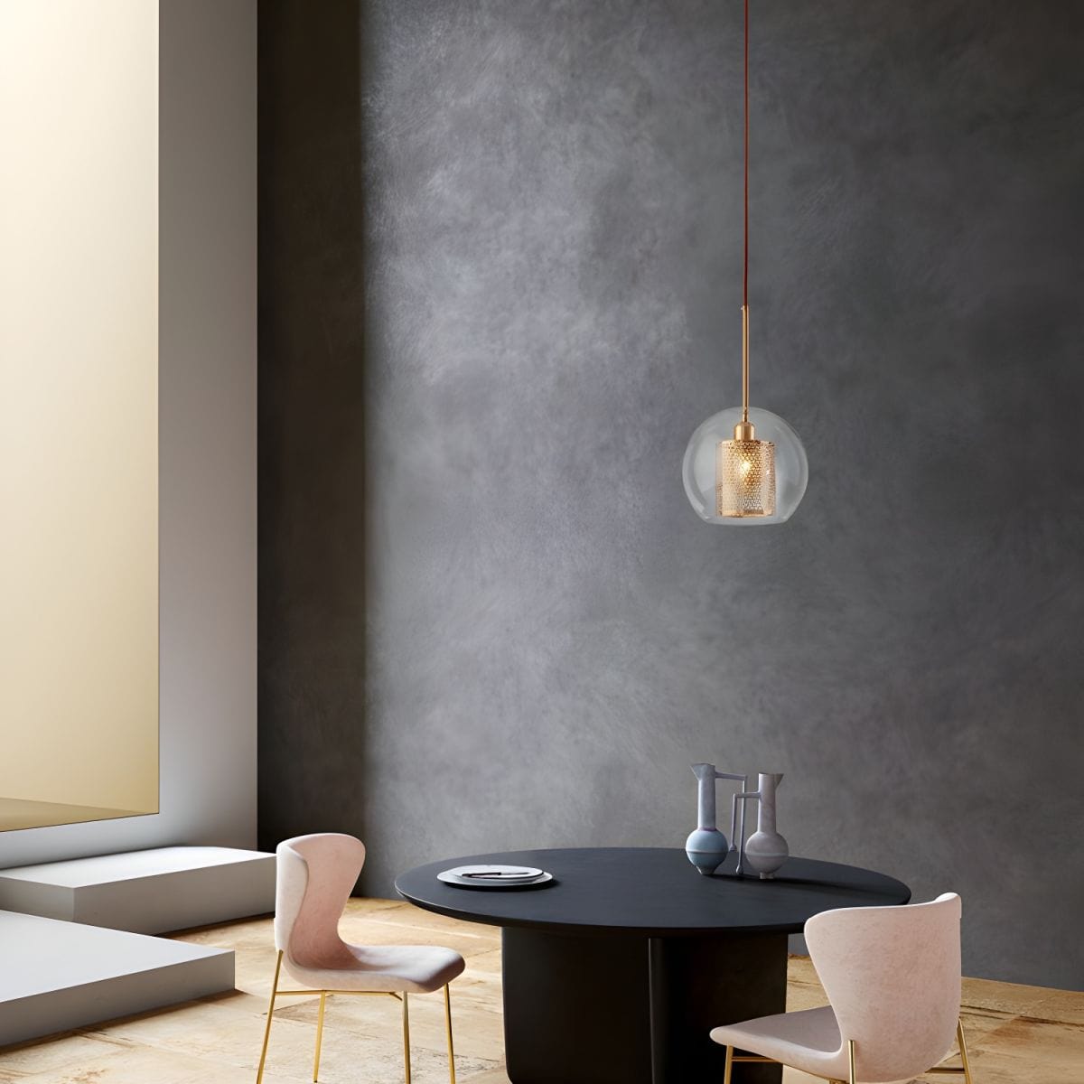 Modern Nordic Glass Decorative Pendant Light Norenza