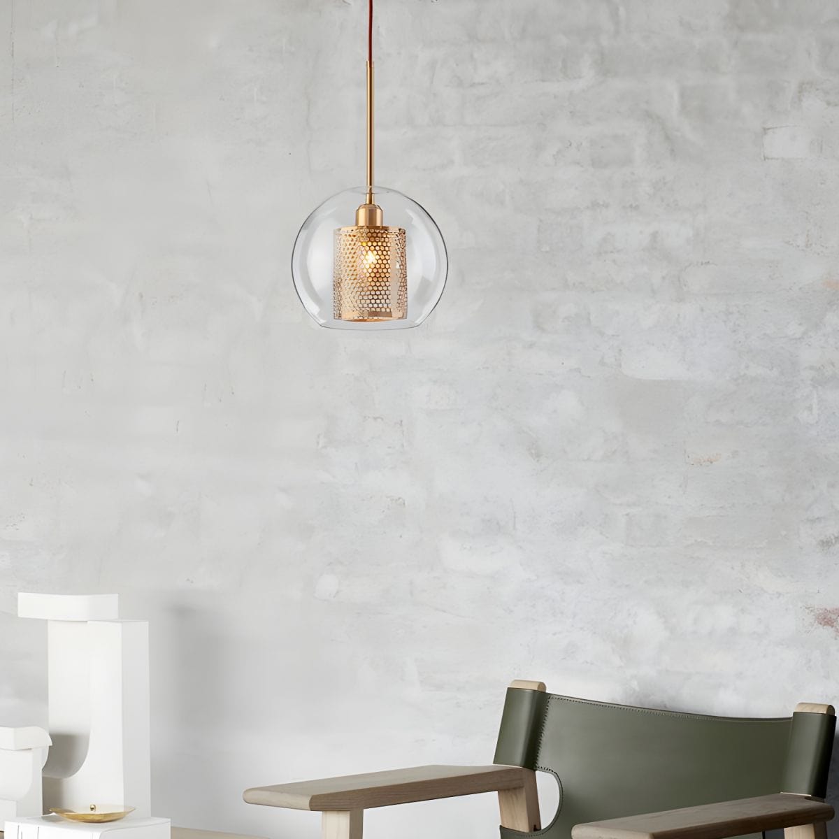 Modern Nordic Glass Decorative Pendant Light Norenza
