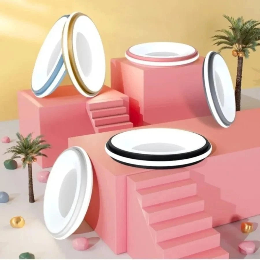 Modern Nordic LED Macaron Circular Ceiling Light for Kids Room & Living Room Norenza