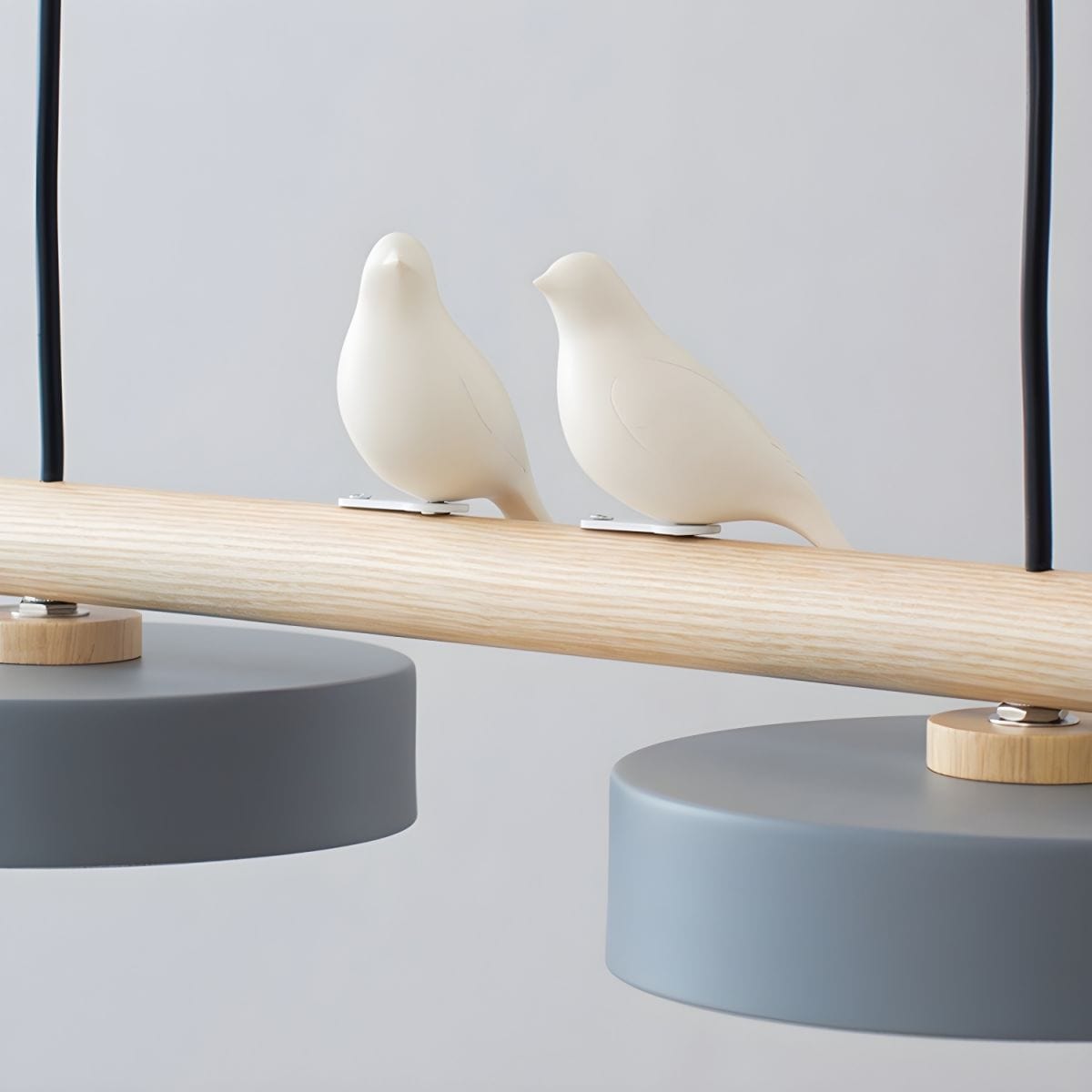 Modern Nordic LED Minimalist Bird Macaron Iron Decor Norenza