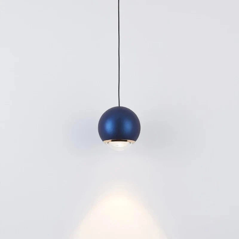 Modern Nordic LED Pendant Light - Decorative Hanging Lamp for Dining Room, Living Room, and Bedroom Blue Norenza