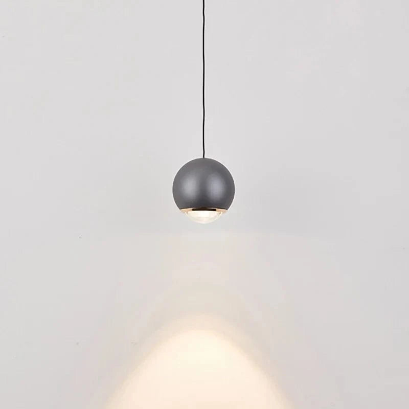 Modern Nordic LED Pendant Light - Decorative Hanging Lamp for Dining Room, Living Room, and Bedroom Gray Norenza