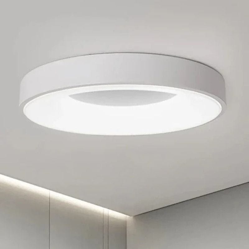 Modern Nordic Simple Circular LED Ceiling Light White Norenza