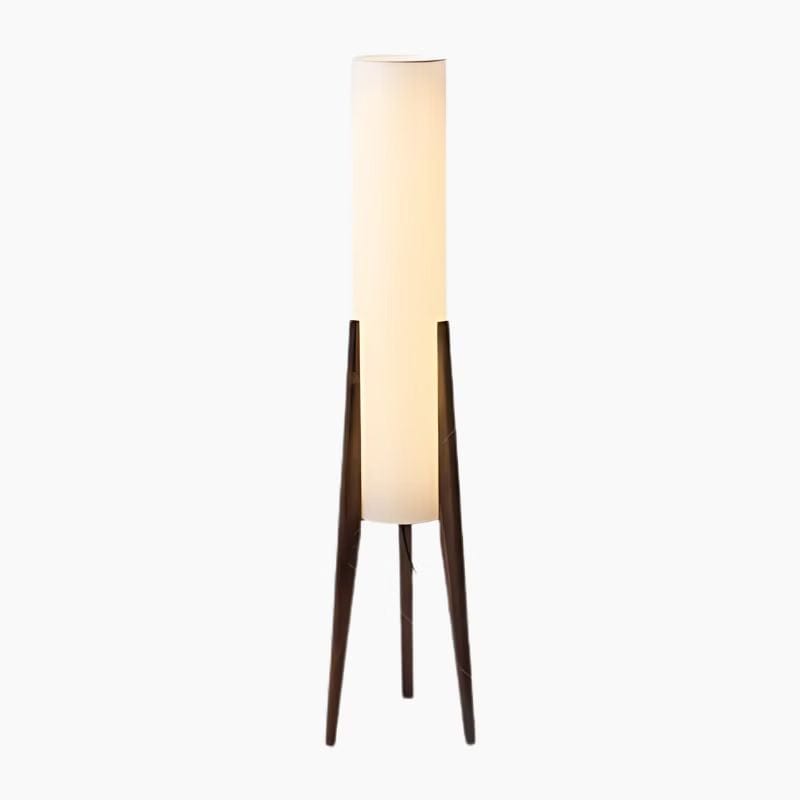 Modern Nordic Solid Wood Floor Lamp with Fabric Shade Norenza